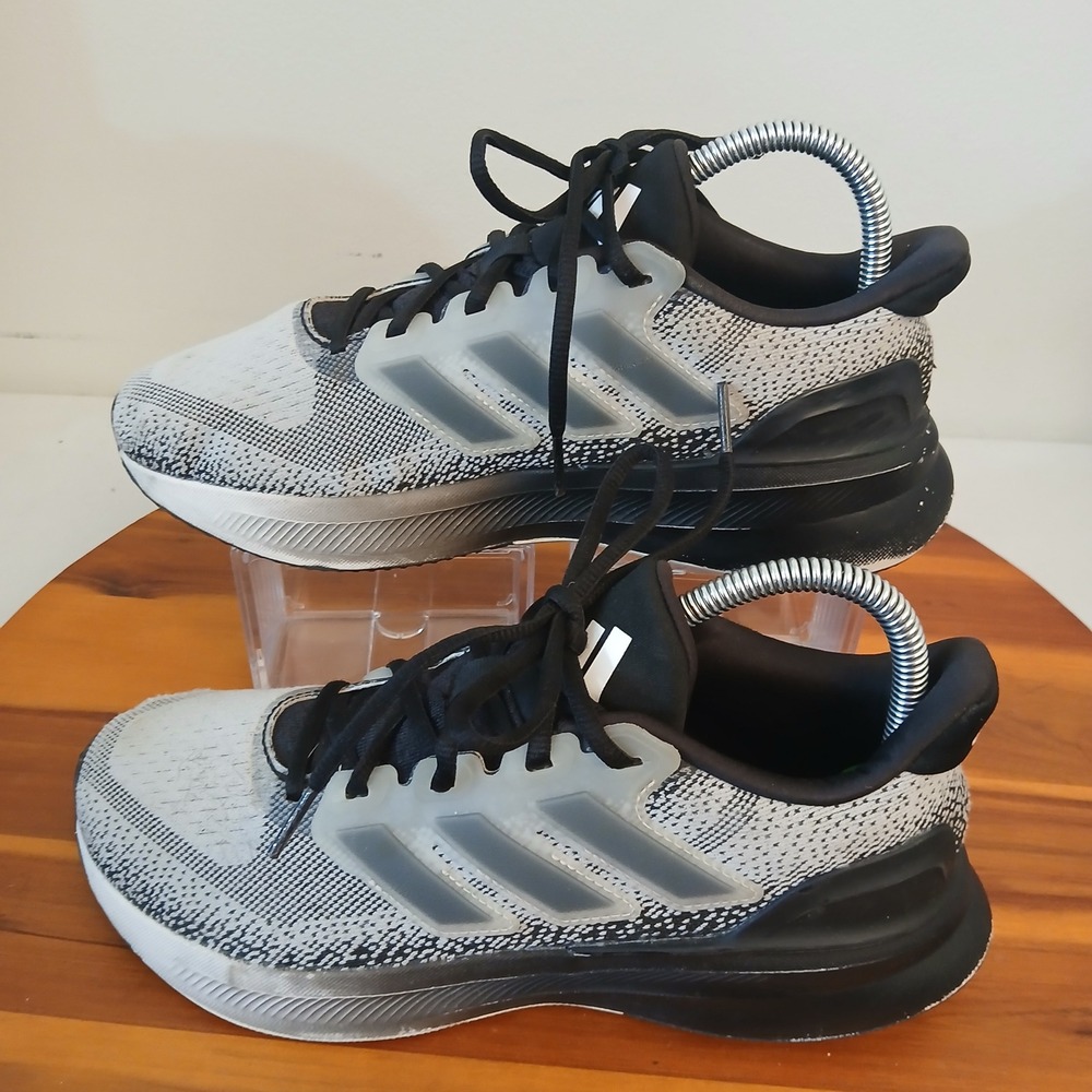 Adidas EQ21 Run Mens Size 6 Grey Black Running Shoes Sneakers H00511